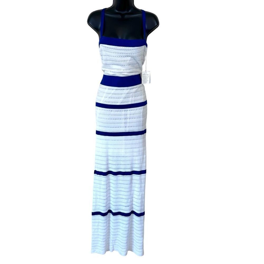 VICTORIAS SECRET LONG CROCHET MAXI BOHO DRESS - Picture 15 of 16